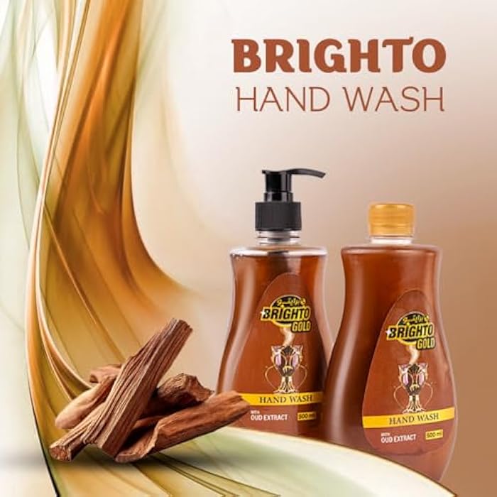 Brighto Oud Hand Wash 500 ml 1+1 - Image 5